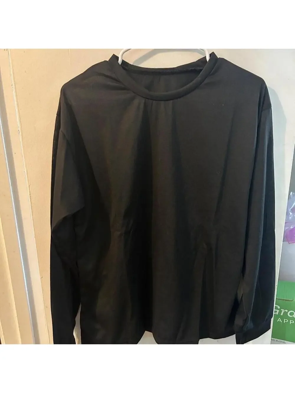 Brand new Black cotton t-pajama set in XL